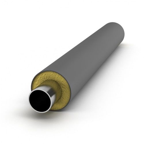 Стальная труба в ППУ-изоляции и полиэтиленовой оболочке 219х6 мм сталь 10 ГОСТ 10704-91